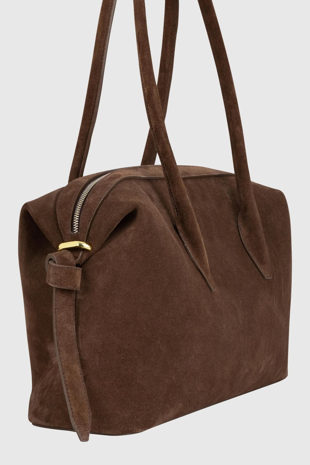 Brioche Duffle- Suede Chocolate