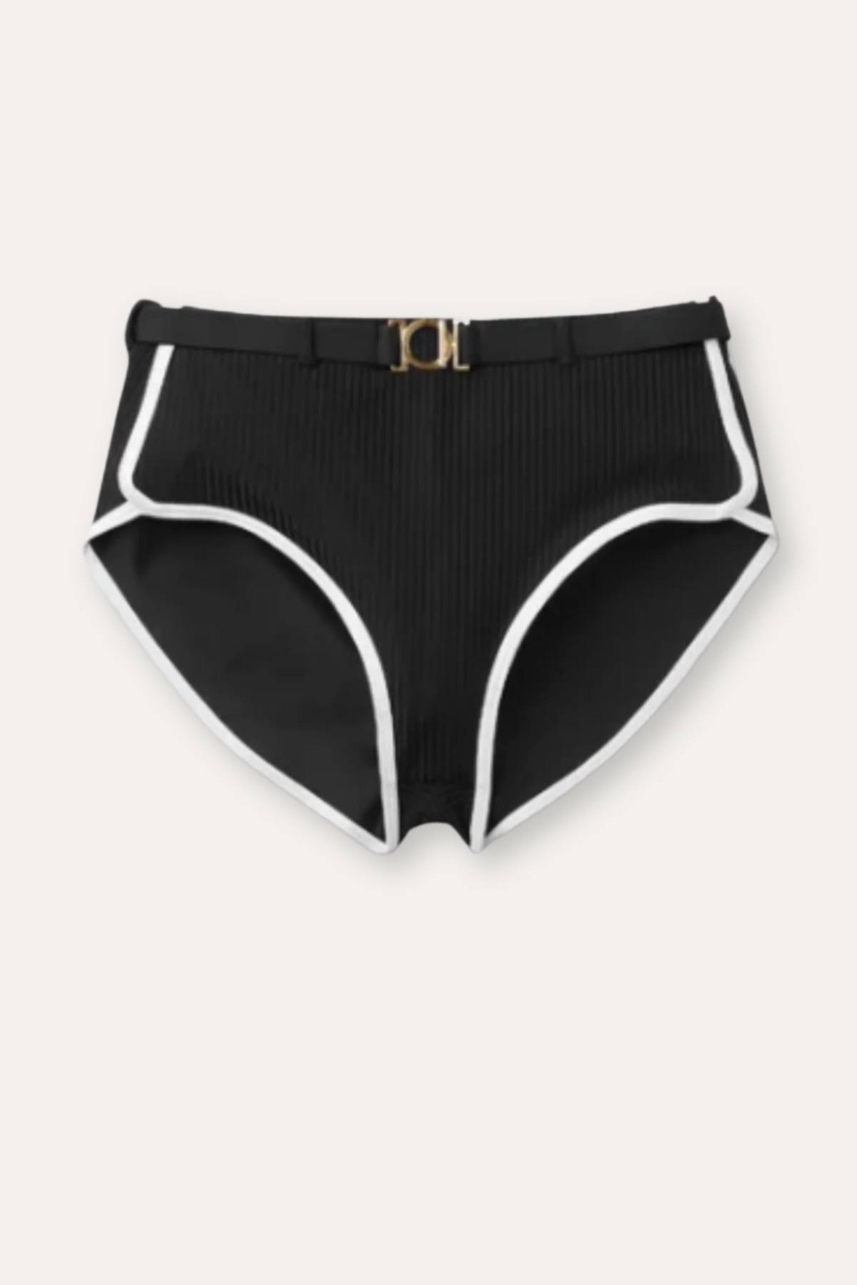 Ribbed Sport Botttom - Black