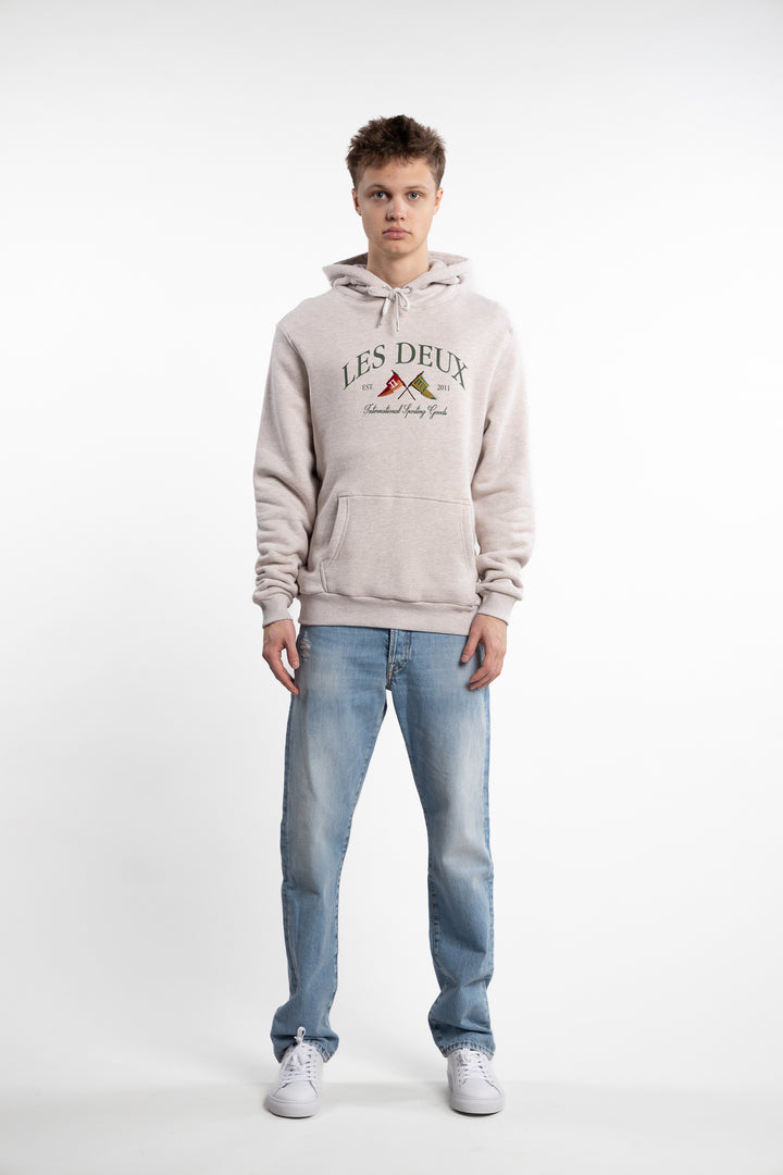 Ivy League Hoodie Oatmeal Melange