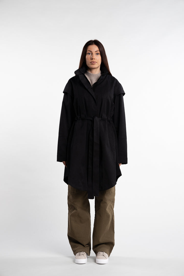 Monsun Coat- New Black