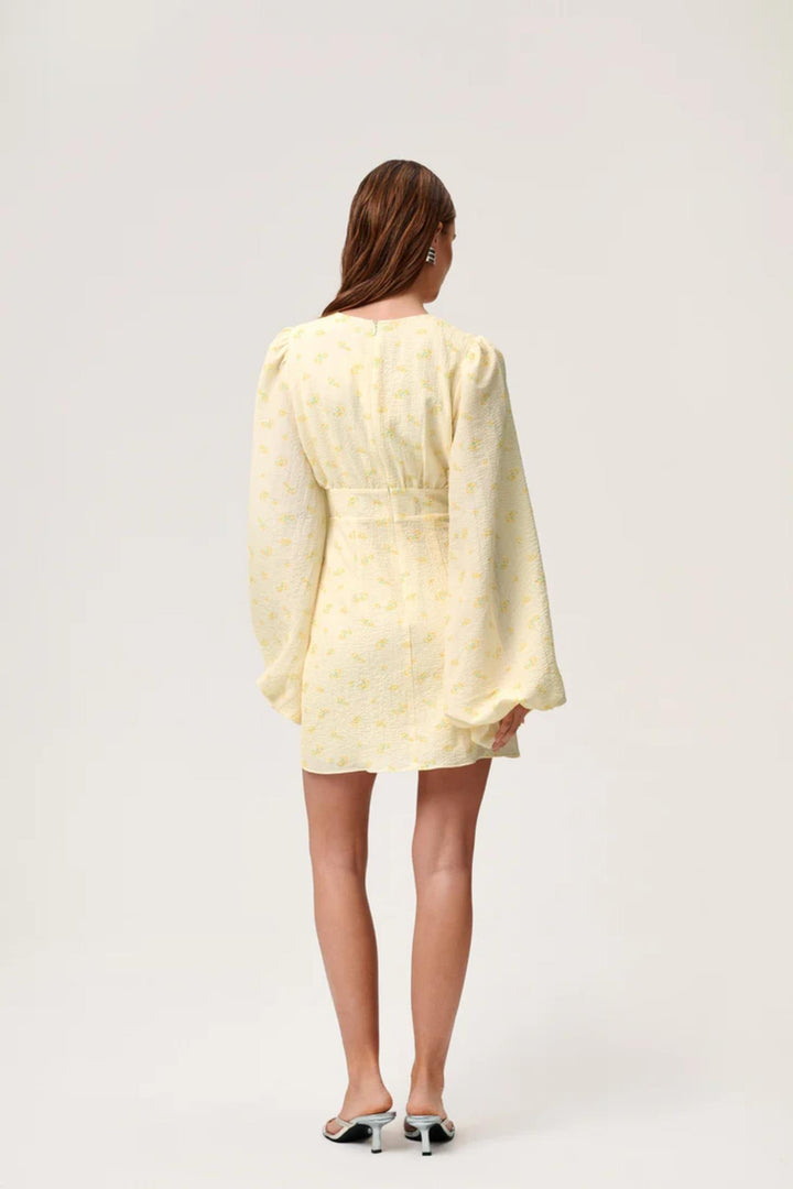 Florence dress- Pastel Yellow
