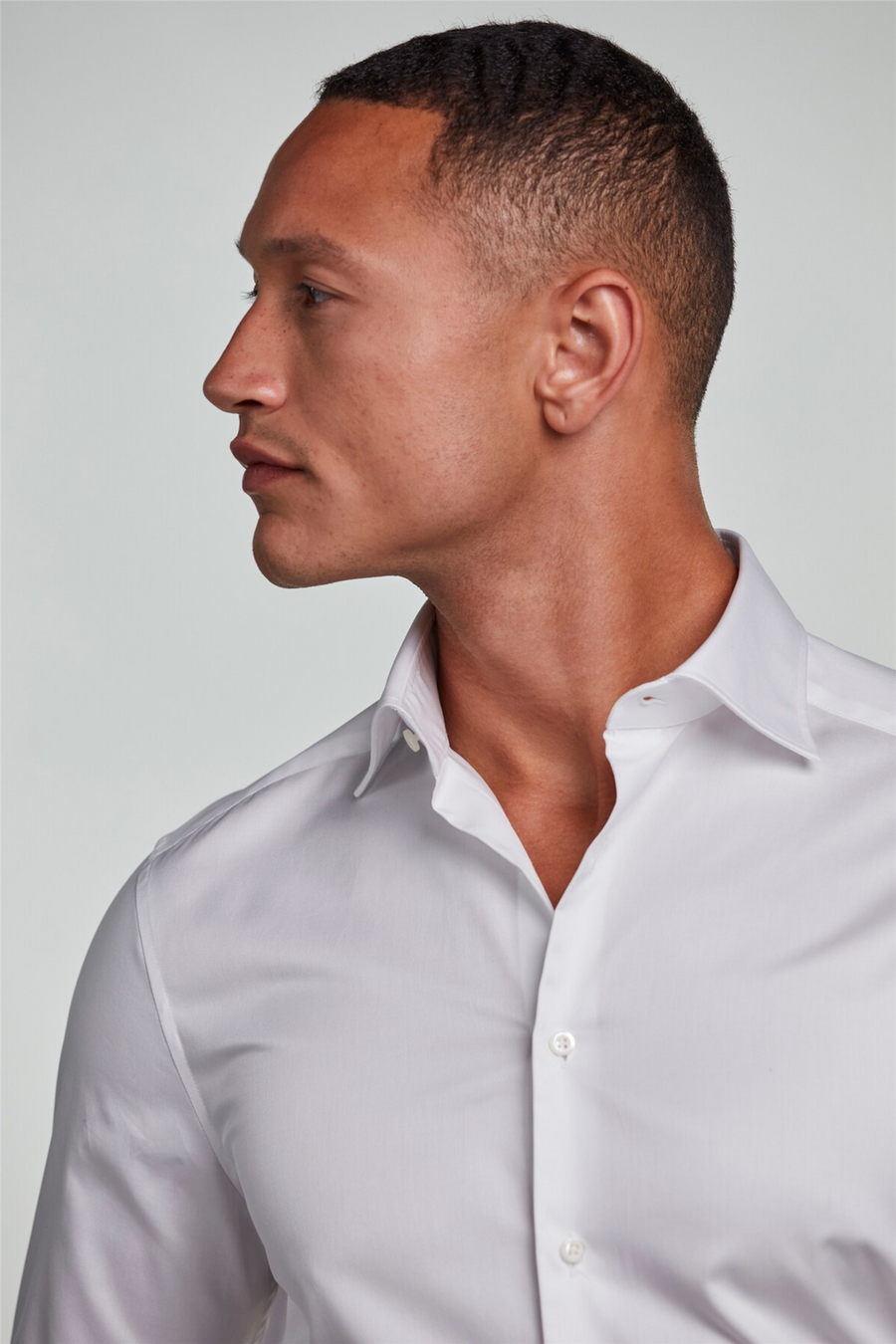 Regular Twill Shirt White