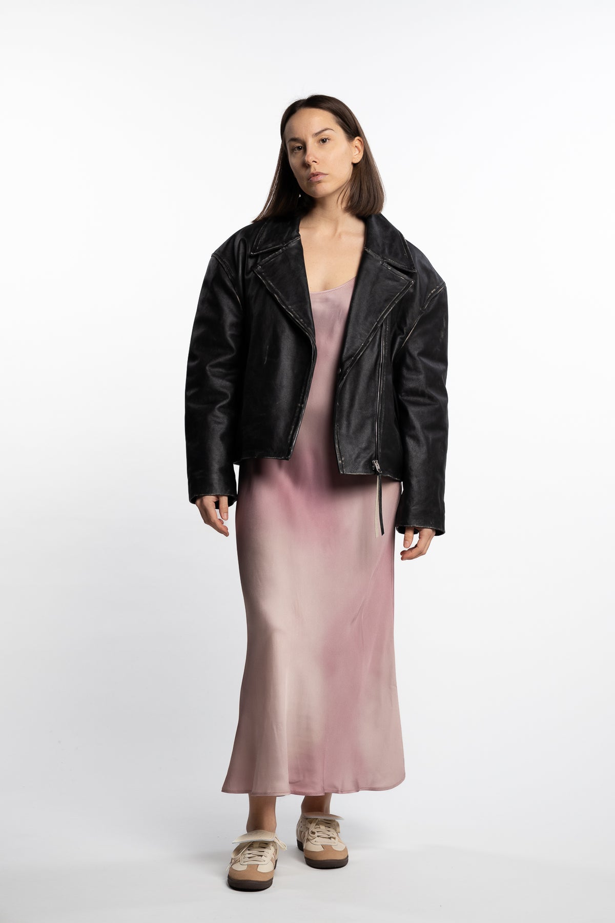 Leather Jacket- Black