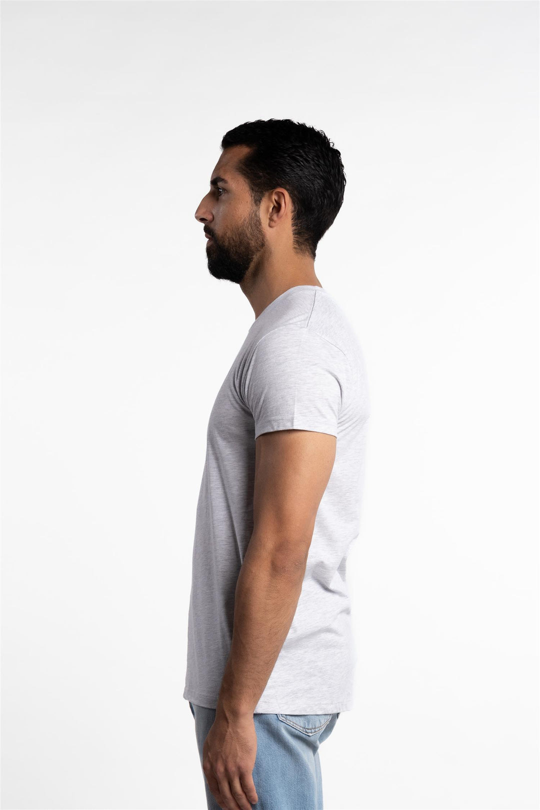 Kronos Round Neck T-Shirt White Mel