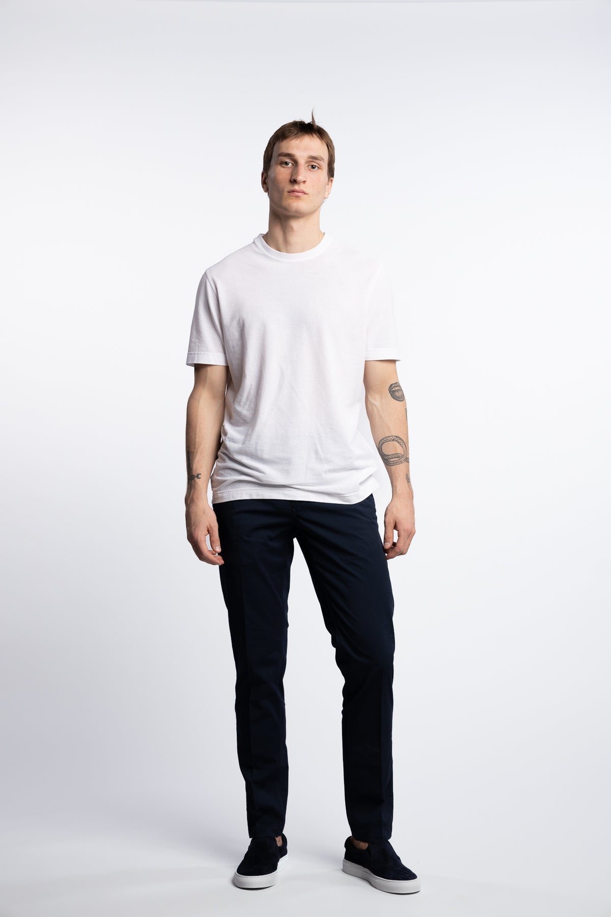 Benni Regular Fit Chinos Ultra Light Denim Blue
