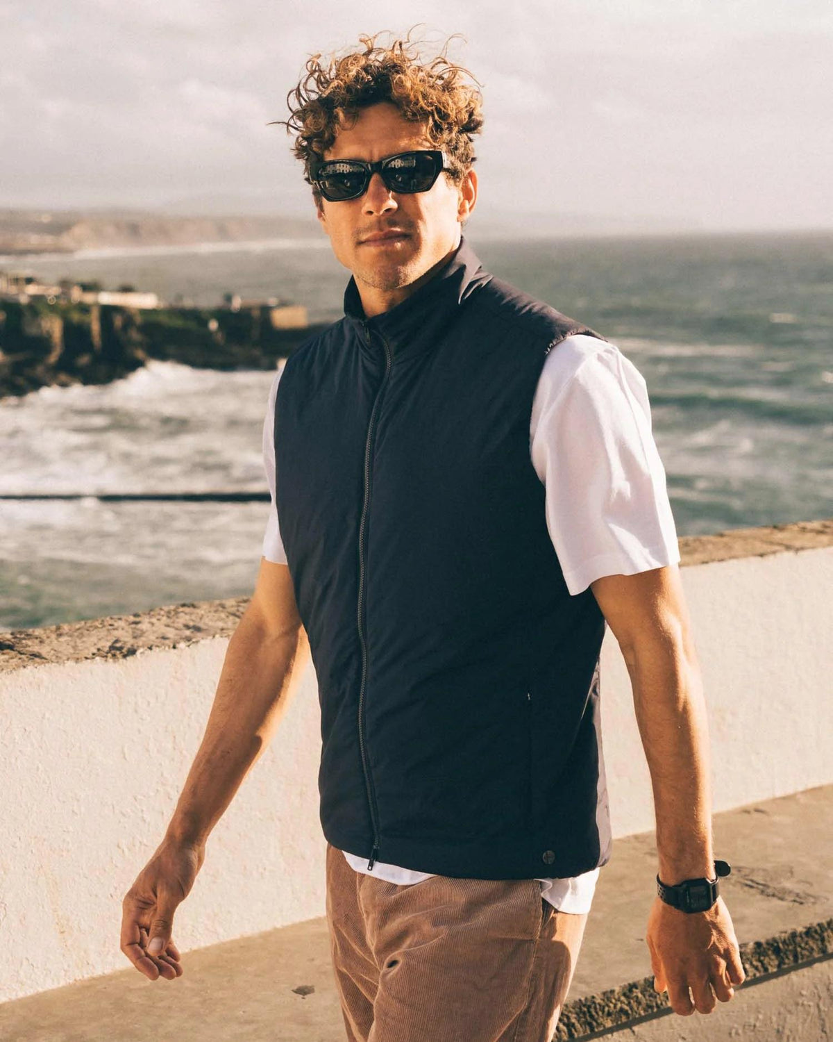 Map II Vest Midnight Blue
