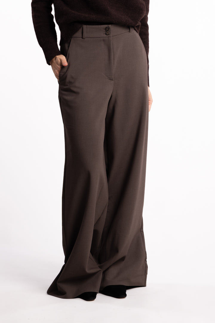 LauraFV 826 Long - Mud brown Melange