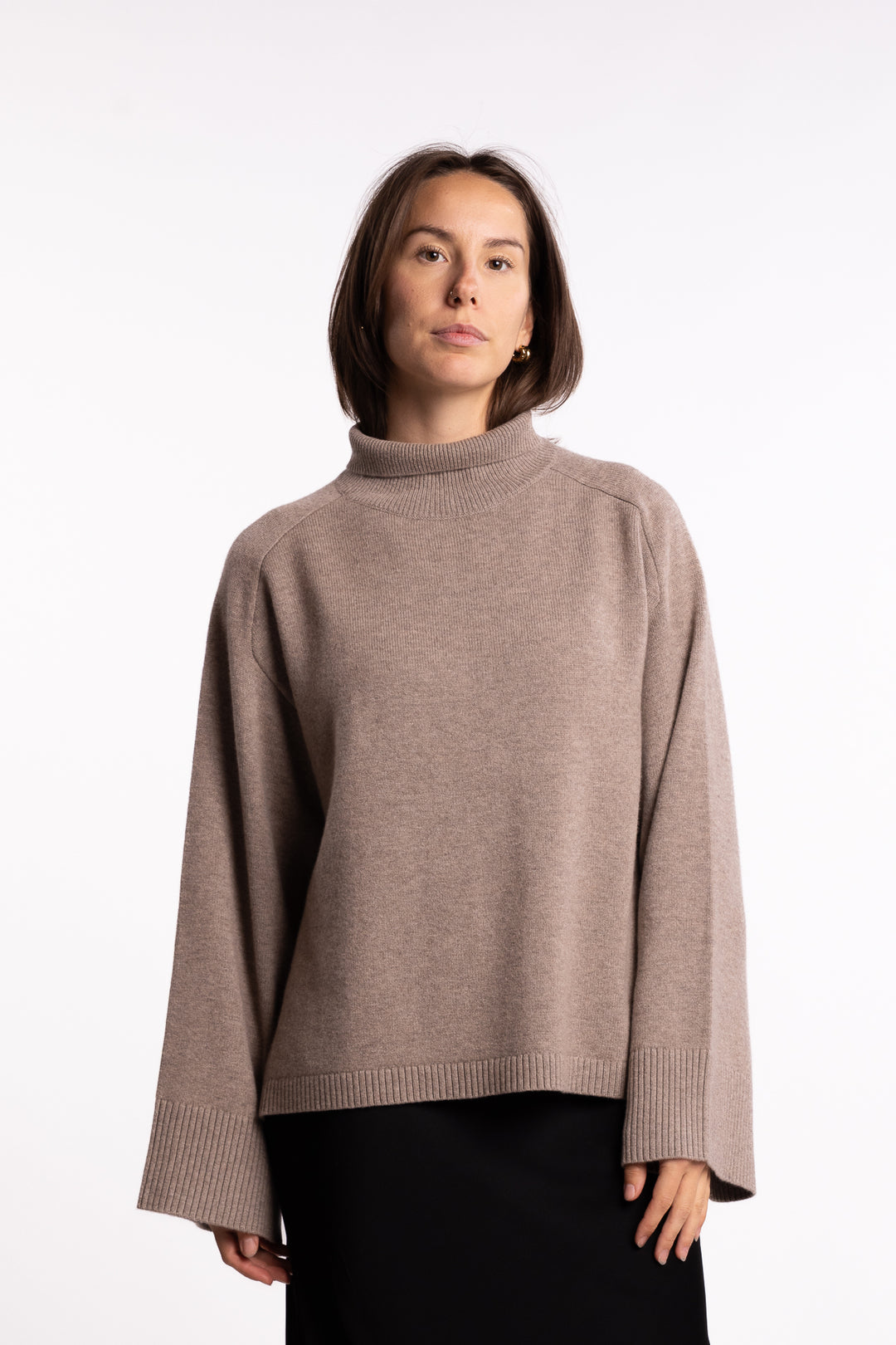 Cape Cod Turtleneck- Wheat
