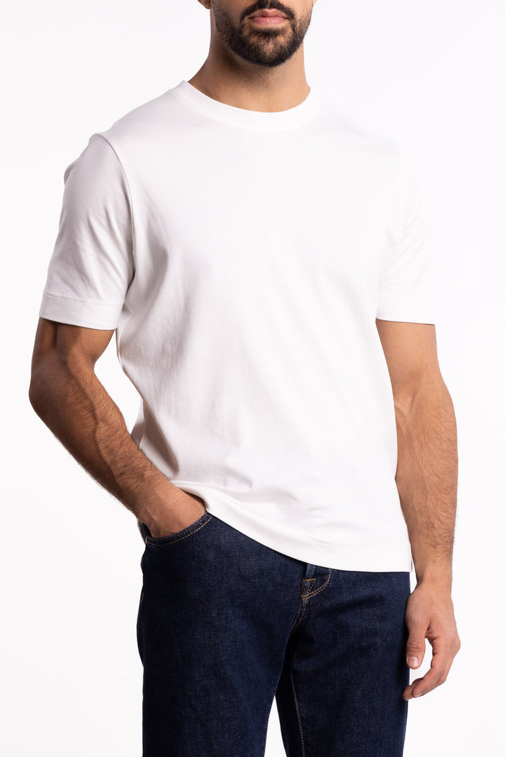 Cotton T-Shirt Cream