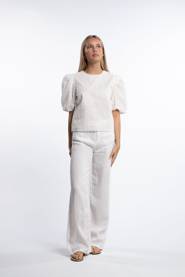 Aulina Blouse- White