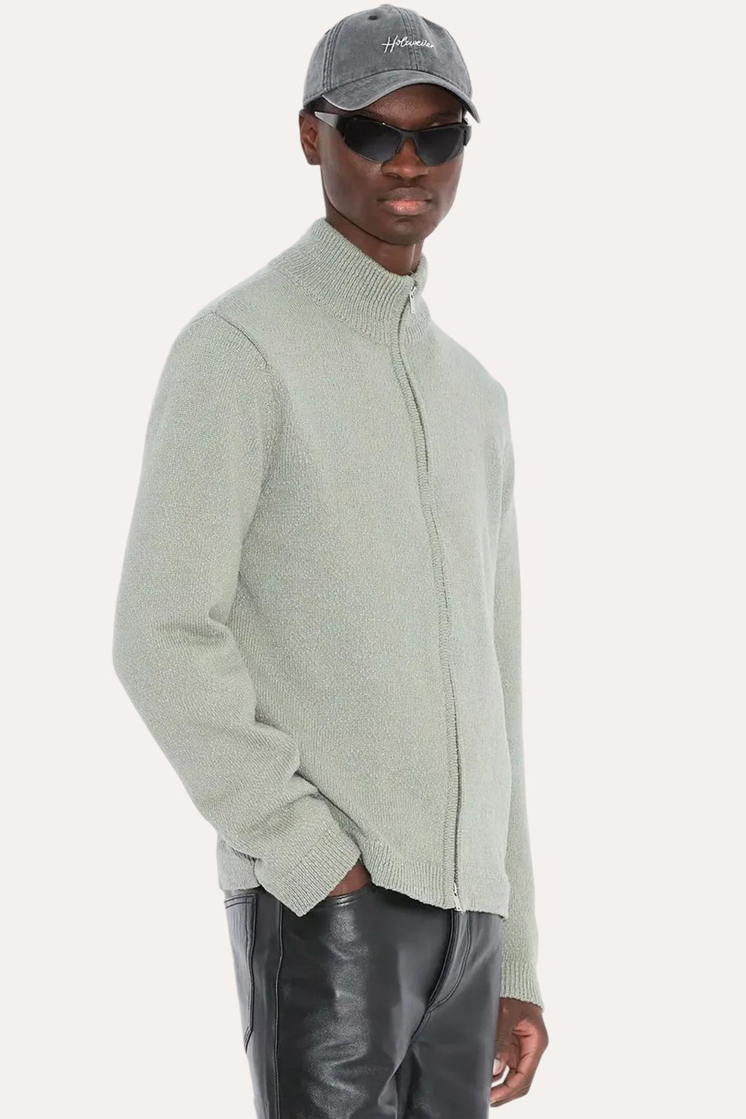 Atlantic Zip Cardigan Teal