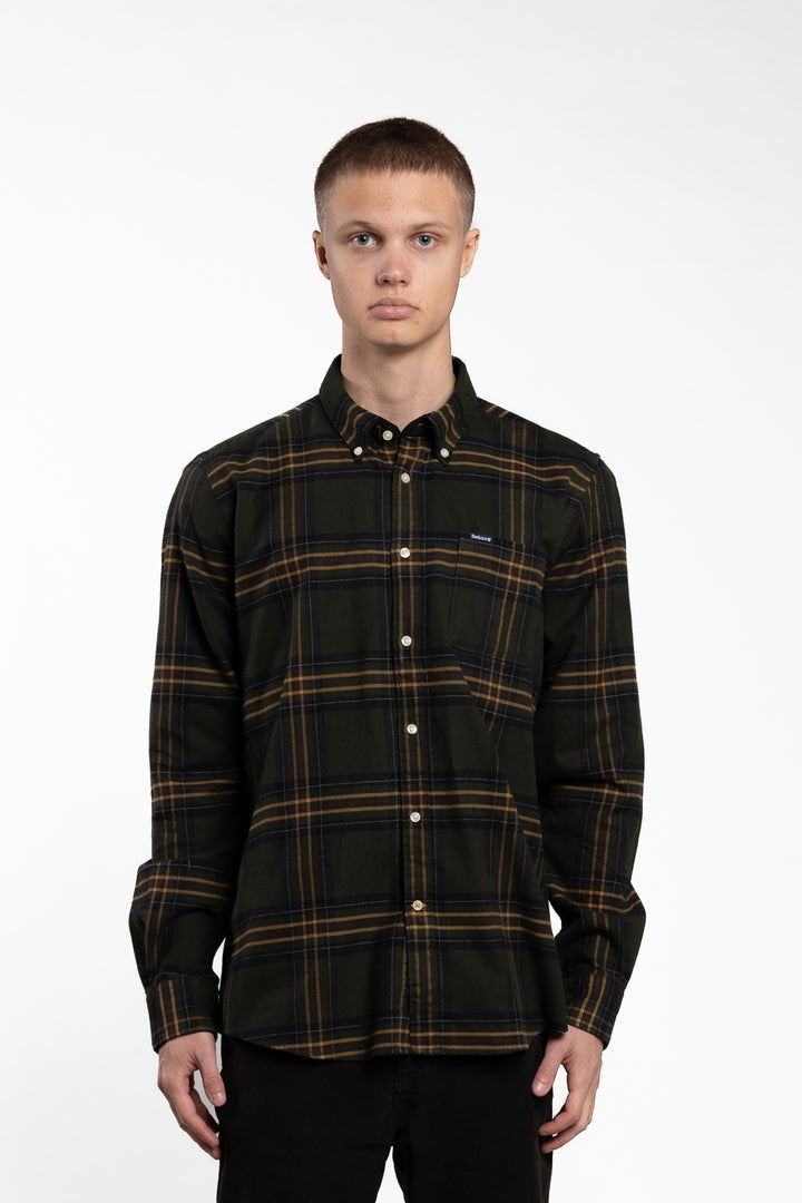 Portdown Tailored Fit Shirt Olive