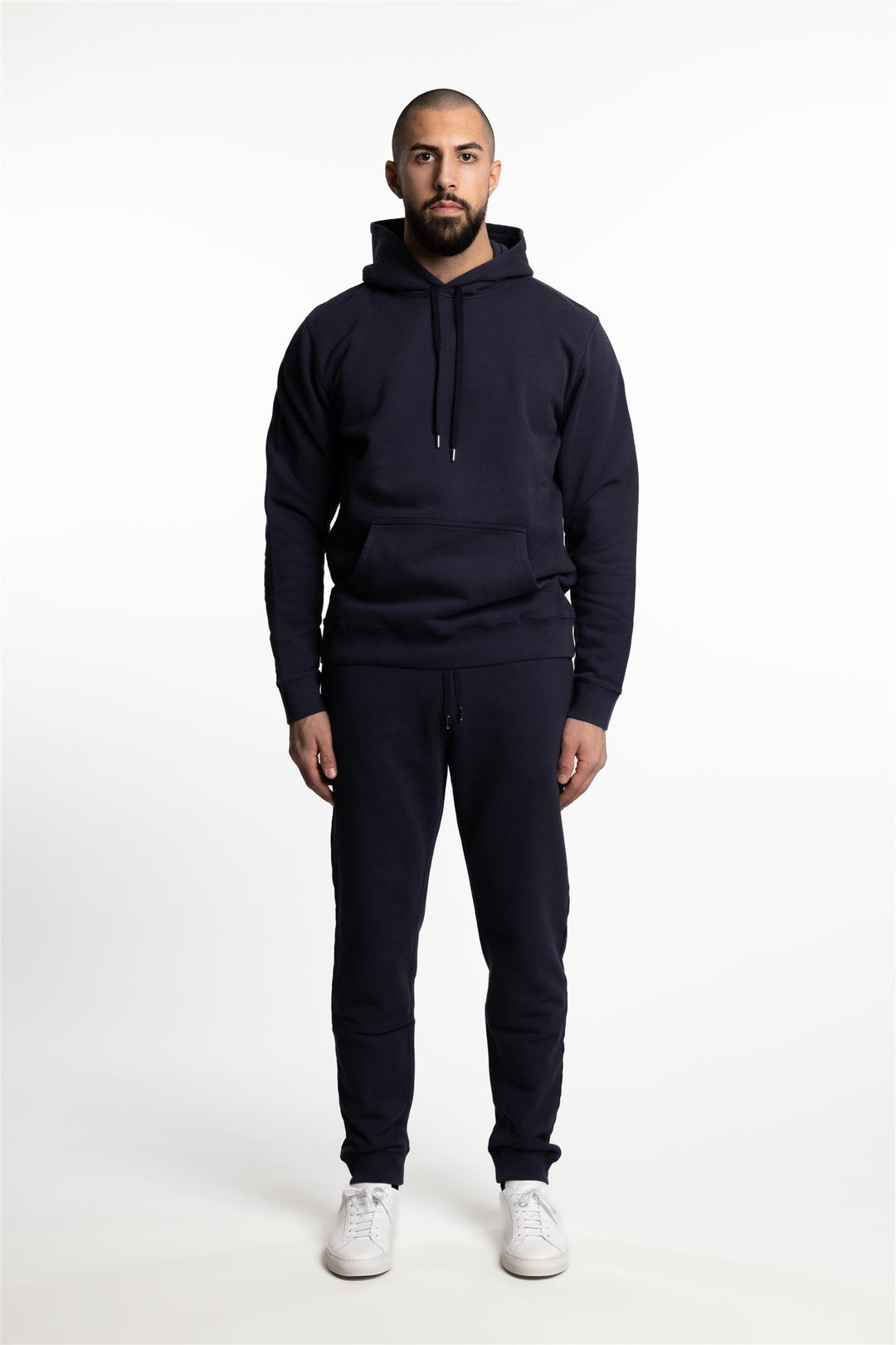 Loopback Overhead Hoody Navy