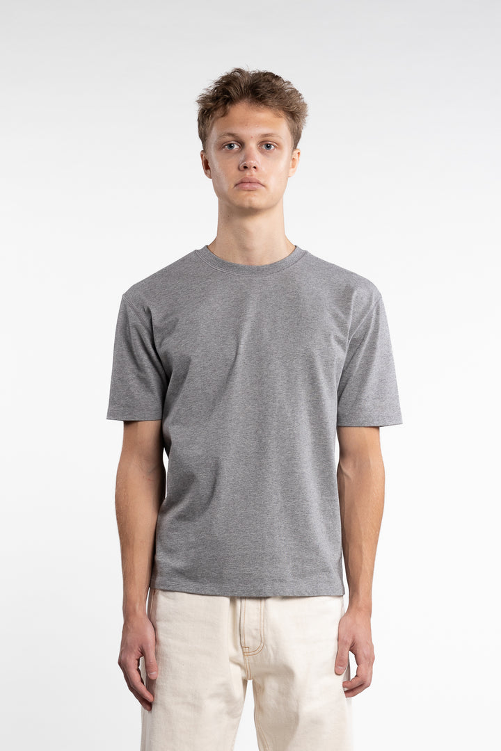 Short Sleeve Hiking T-Shirt Grey Melange