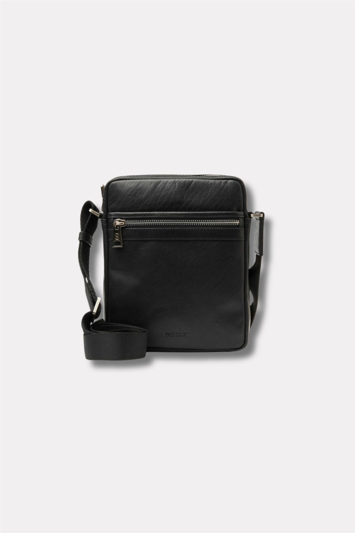 Valle Black Messenger Bag