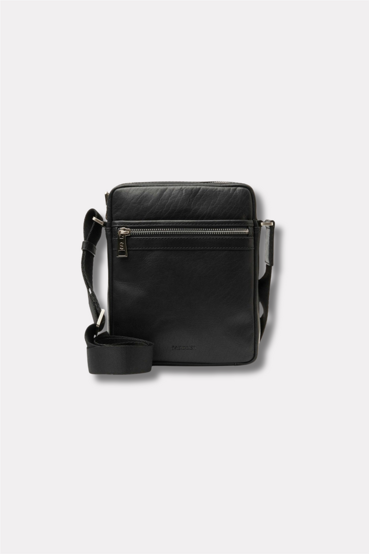 Valle Black Messenger Bag