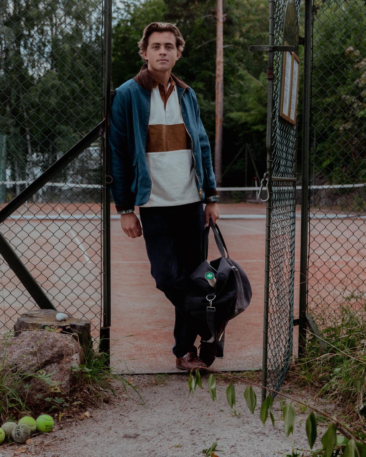 Everyday Jacket Navy - modellbilde