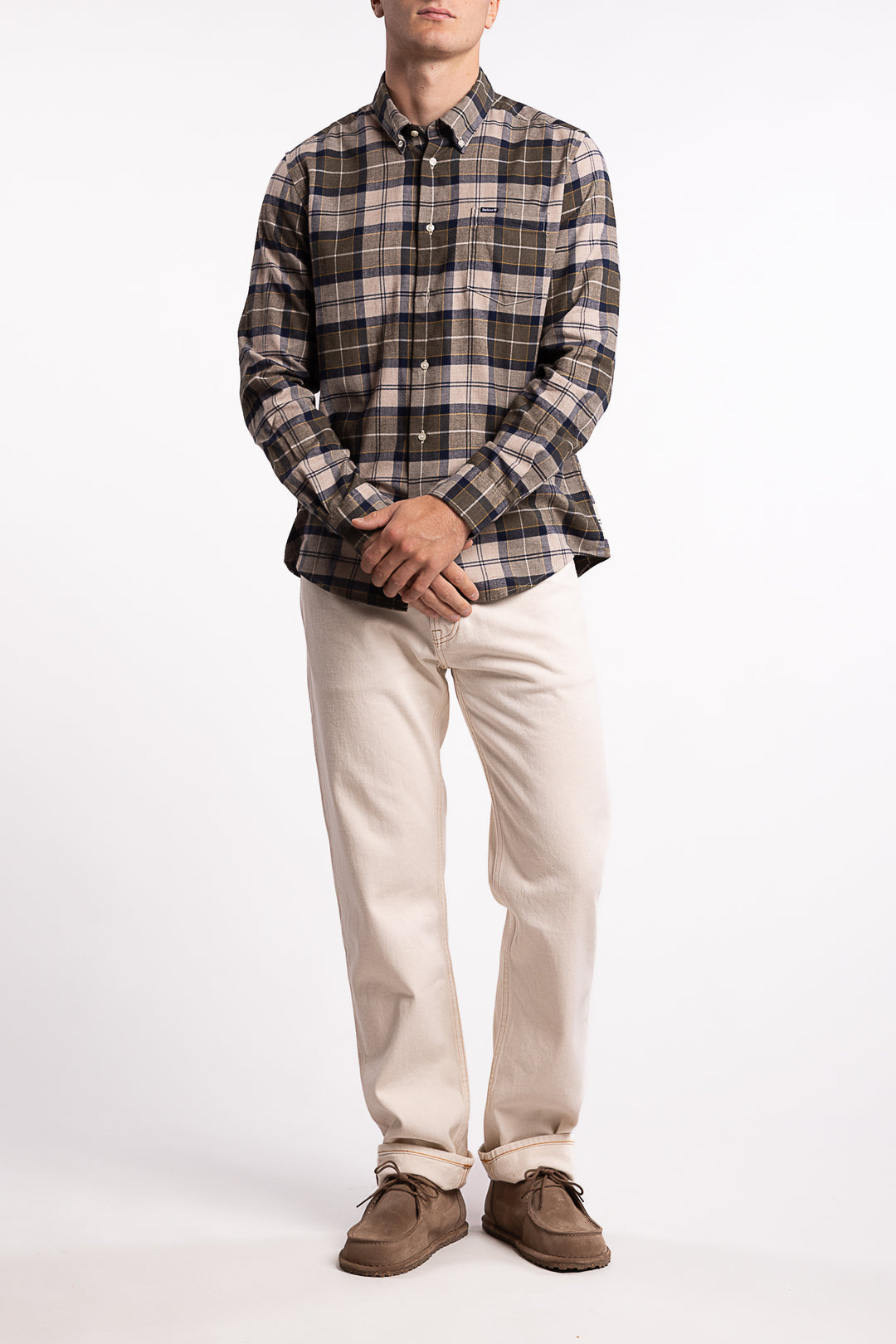 Fortrose Tailored Long-Sleeved Shirt Forest Mist