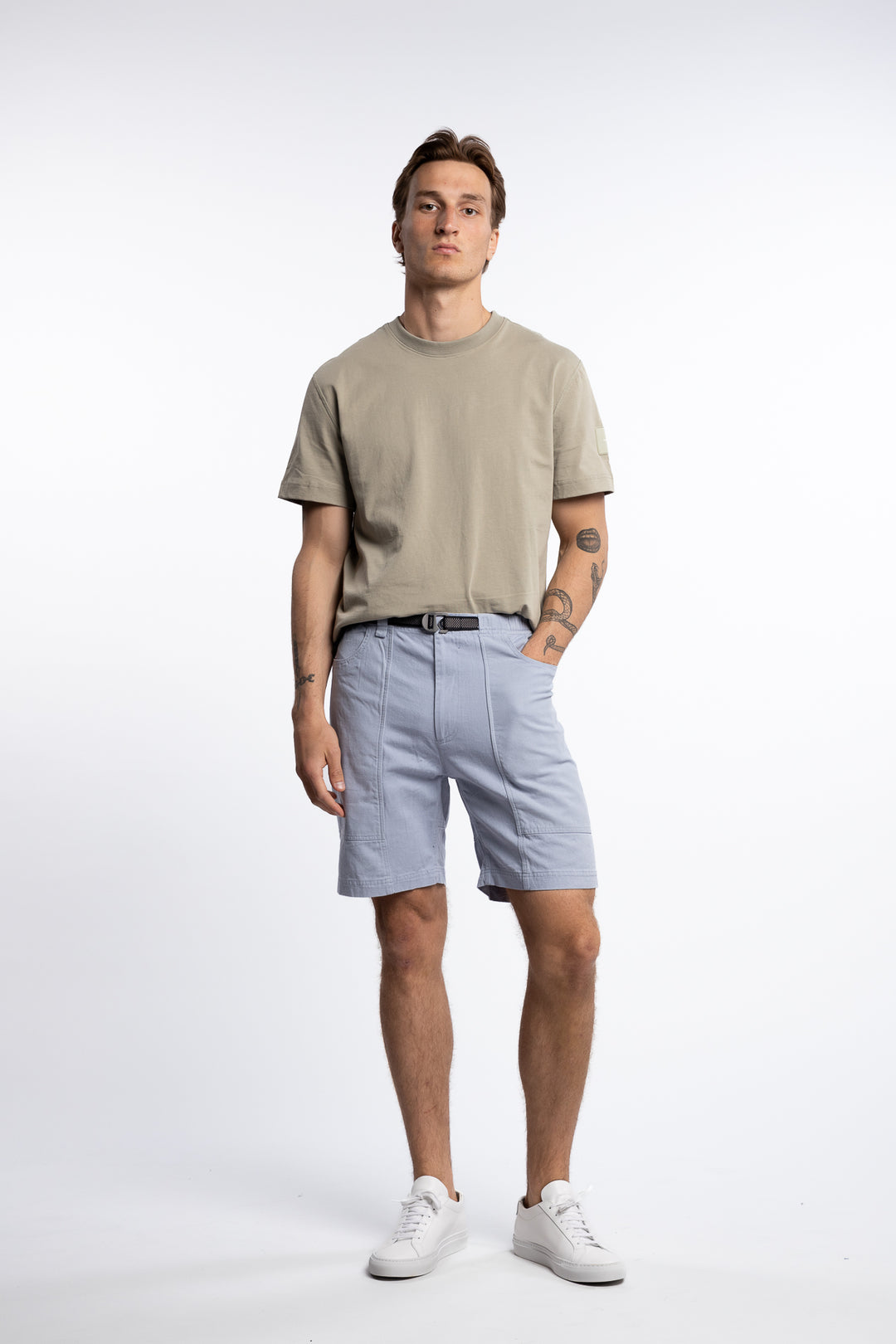 Breeze Shorts Lead Blue