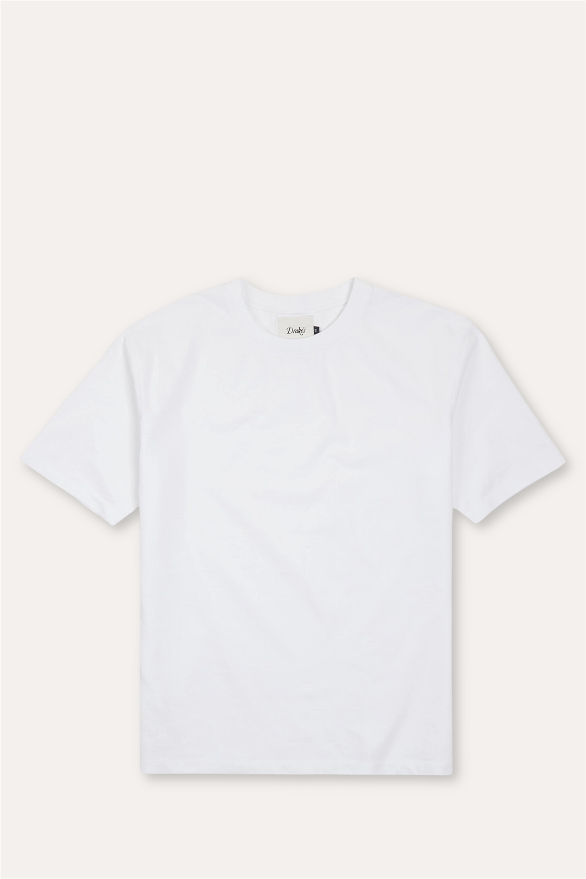 Cotton Crew Neck Hiking T-Shirt White