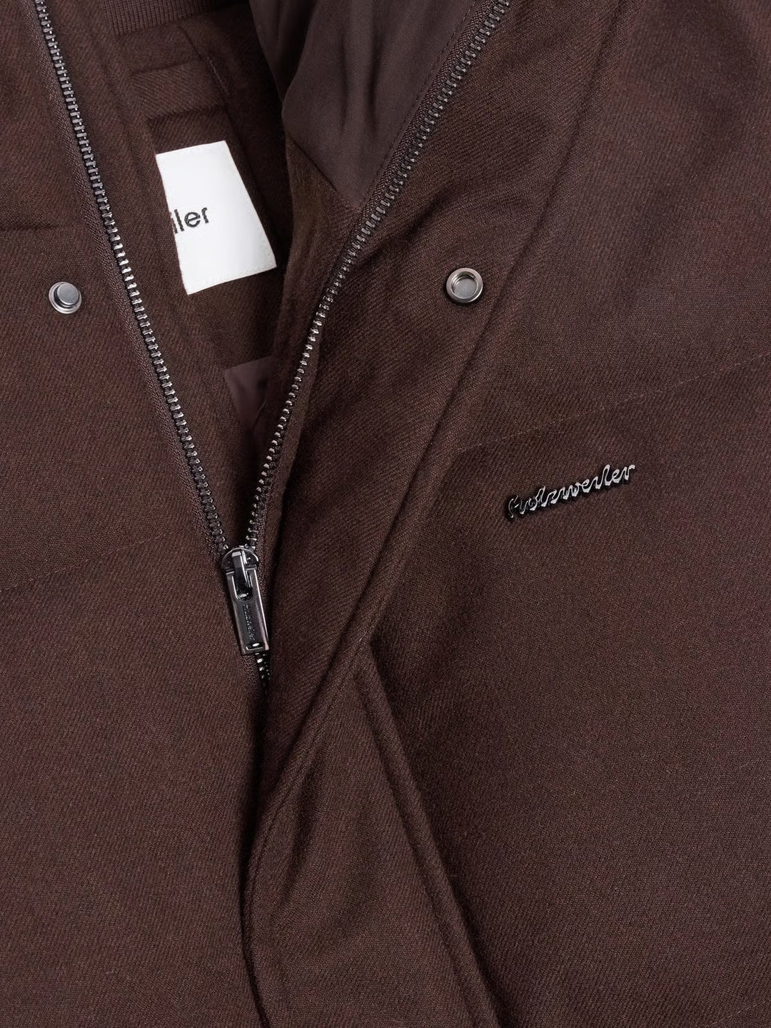 M Tech Wool Down Jacket Dk. Brown