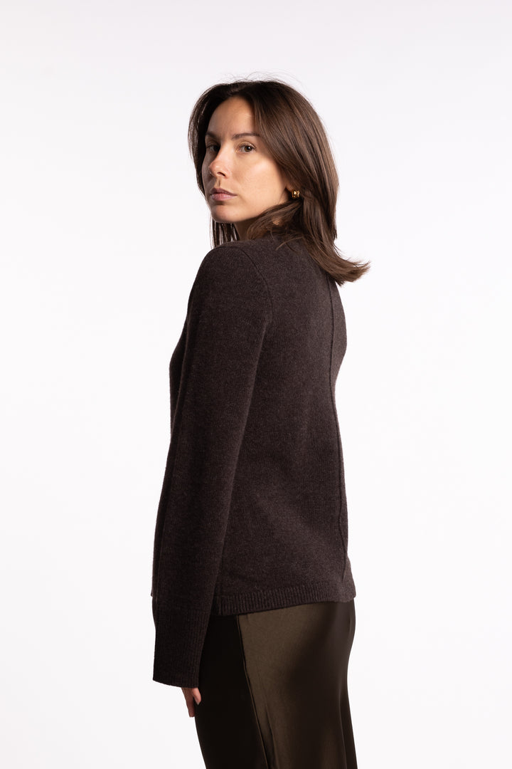 Adele Cardigan - Coffee