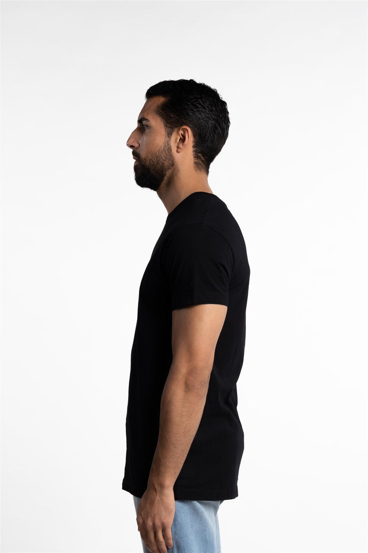 Kronos Round Neck T-Shirt Black