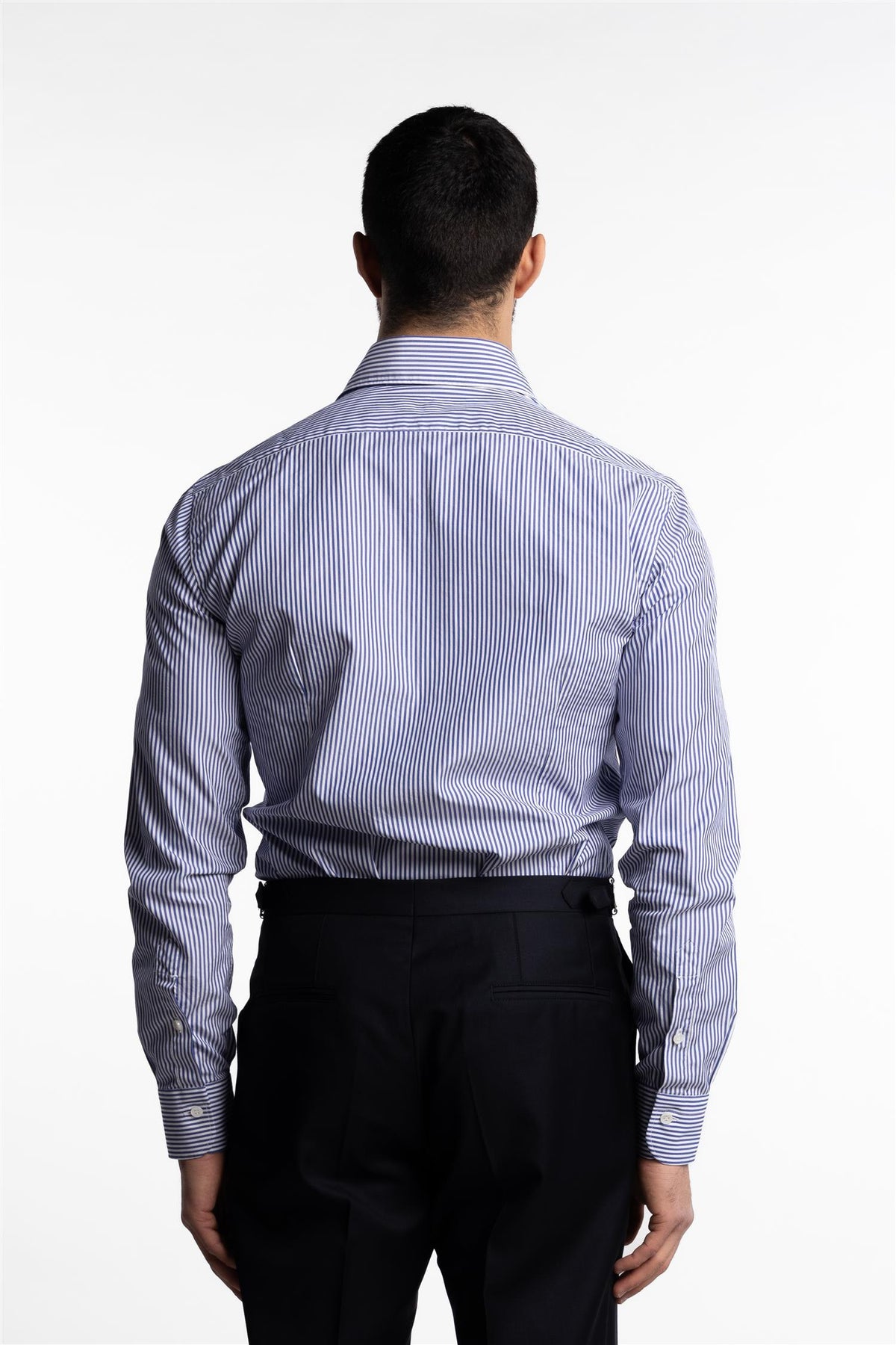 Culto Cotton Shirt Blue Stripes