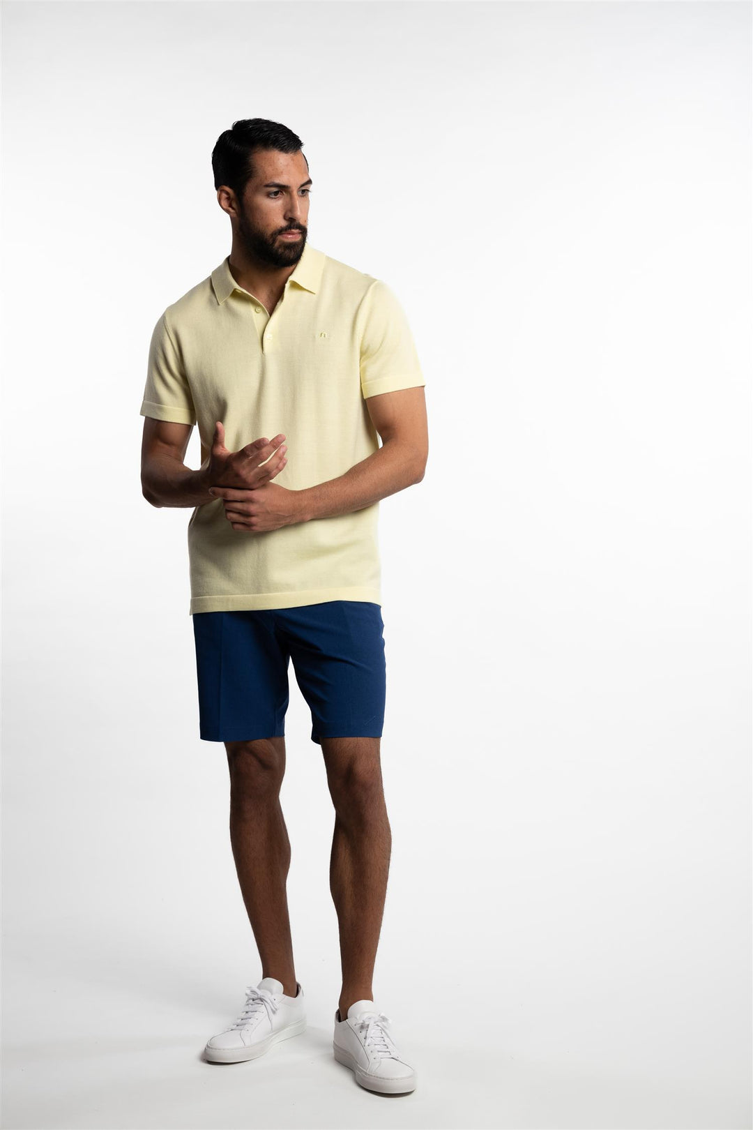 Lear Knitted Shirt Wax Yellow