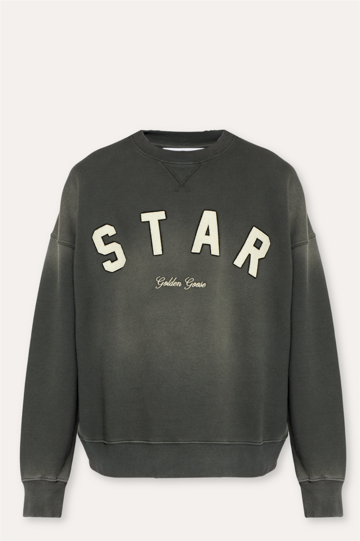 Boxi Crewneck Sunfaded Wash Charcoal