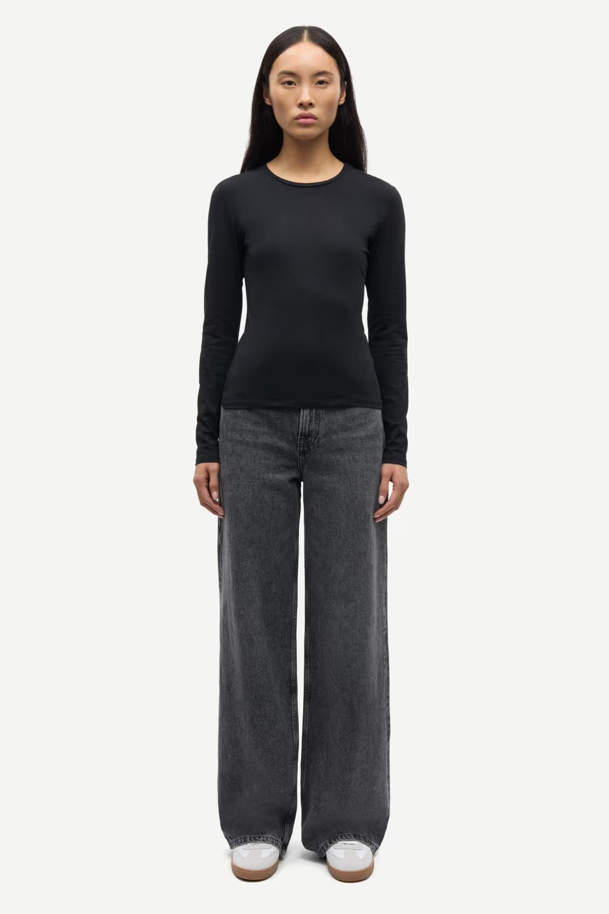 Saesme LS T-Shirt 16122-Black