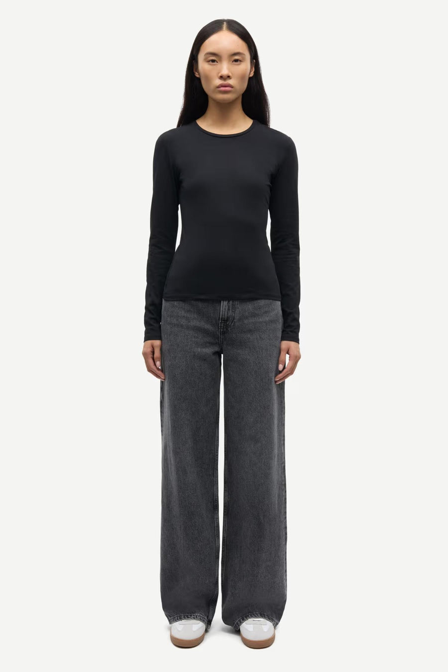 Saesme LS T-Shirt 16122-Black