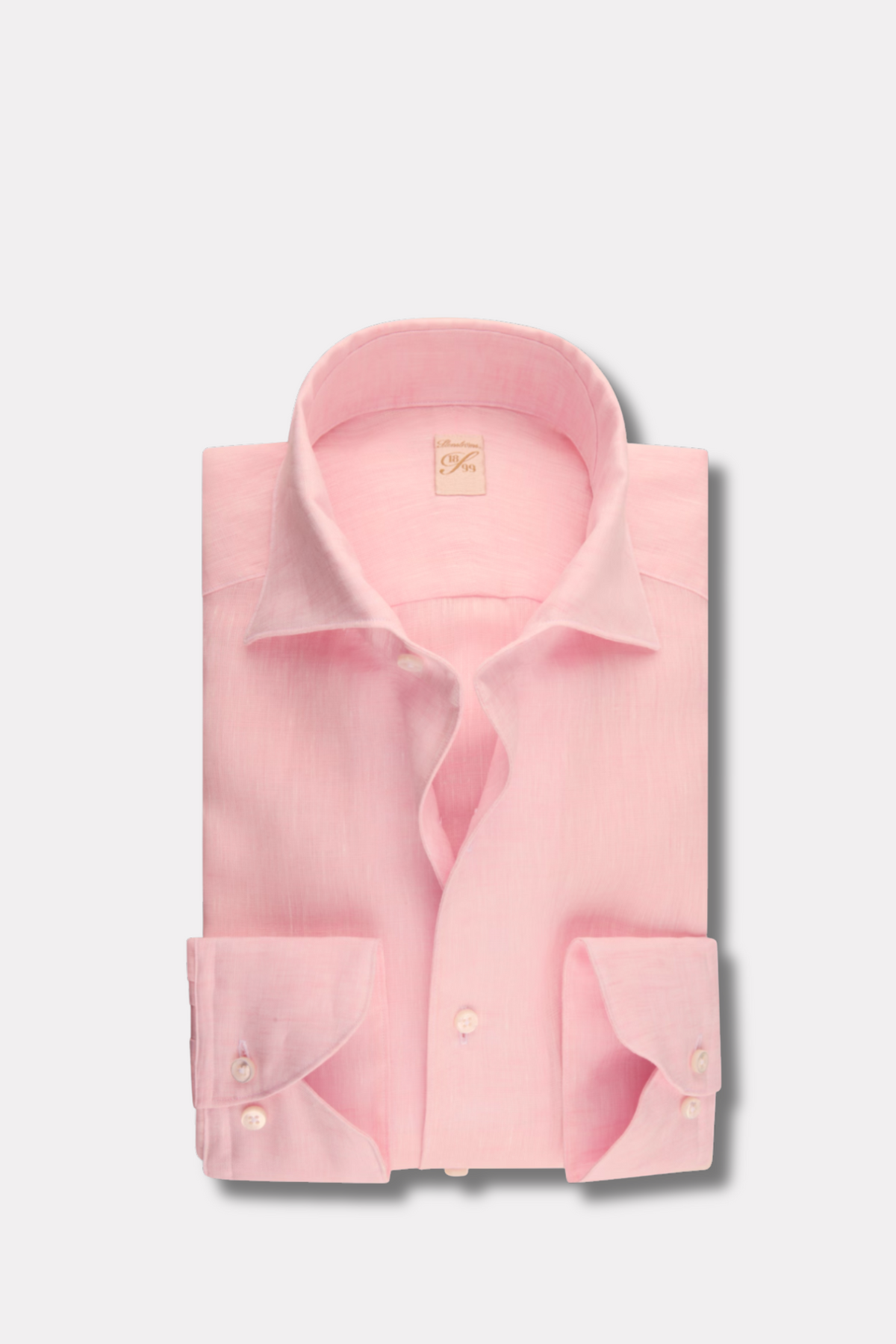 1899 Regular Fit Linen Shirt Light Pink