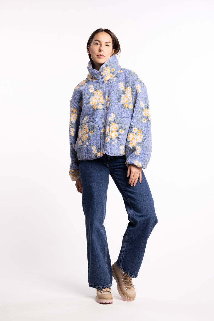 Rype Fleece Jacket - Lt. Blue Mix