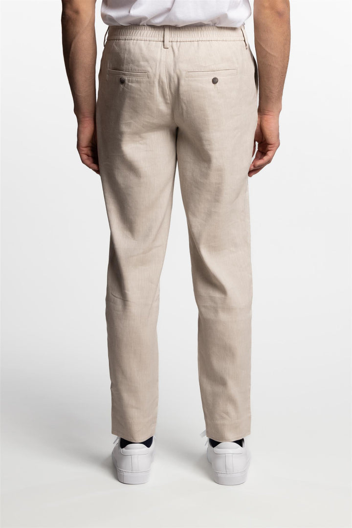 Theo Linen Trouser Sand