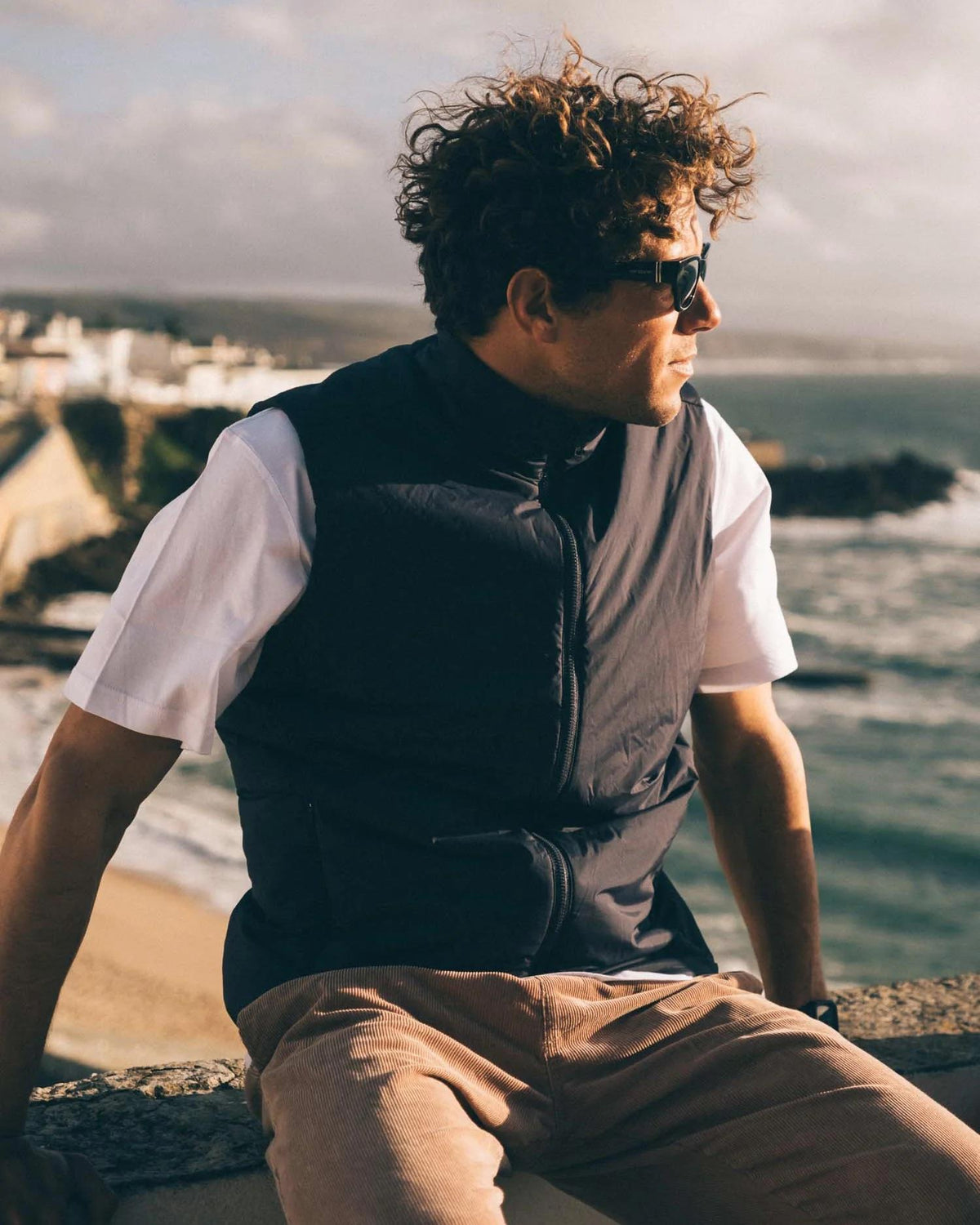 Map II Vest Midnight Blue