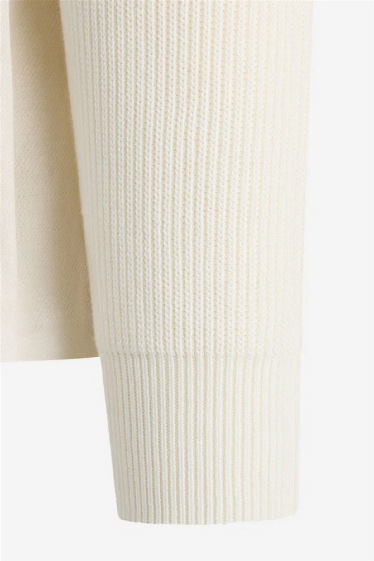 Blazer Cotton Rib With Hood Cream
