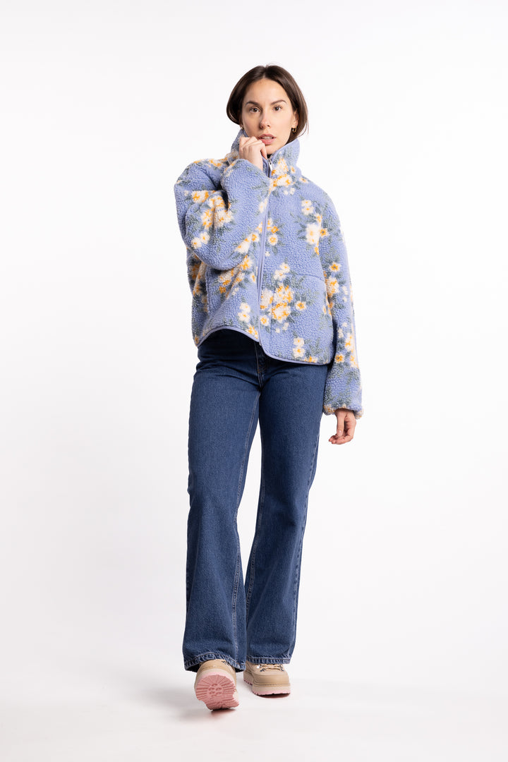 Rype Fleece Jacket - Lt. Blue Mix
