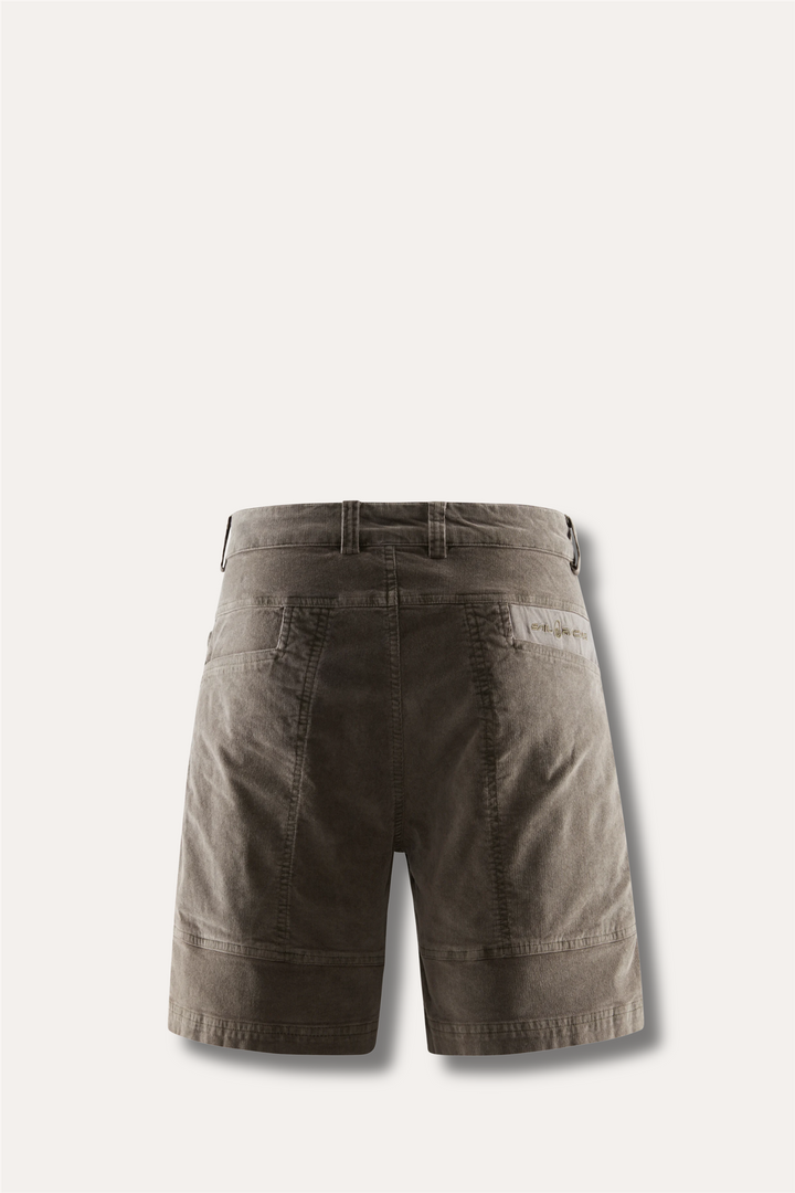 Grinder Corduroy Shorts Mud Green