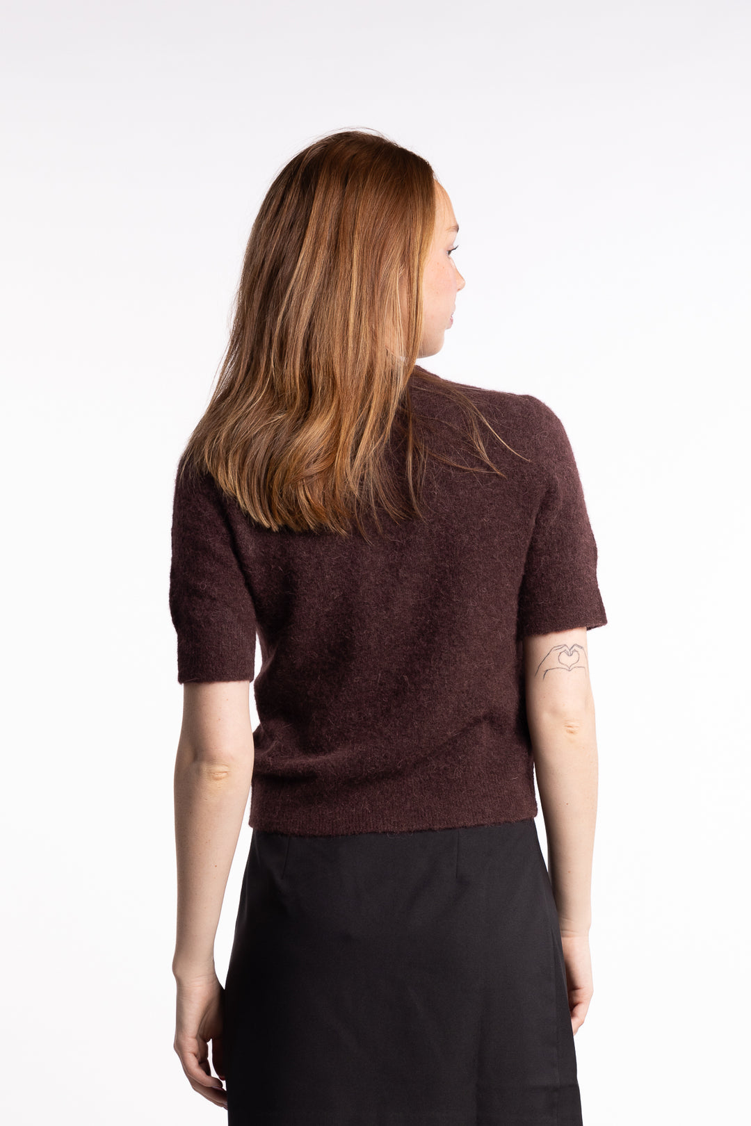 Sanoura SS Cardigan 15556 - Fudge