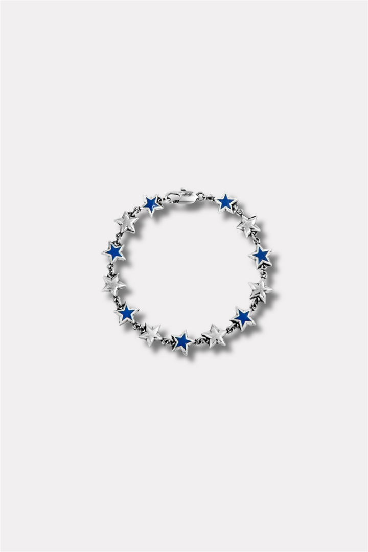 Enameled Stars Bracelet