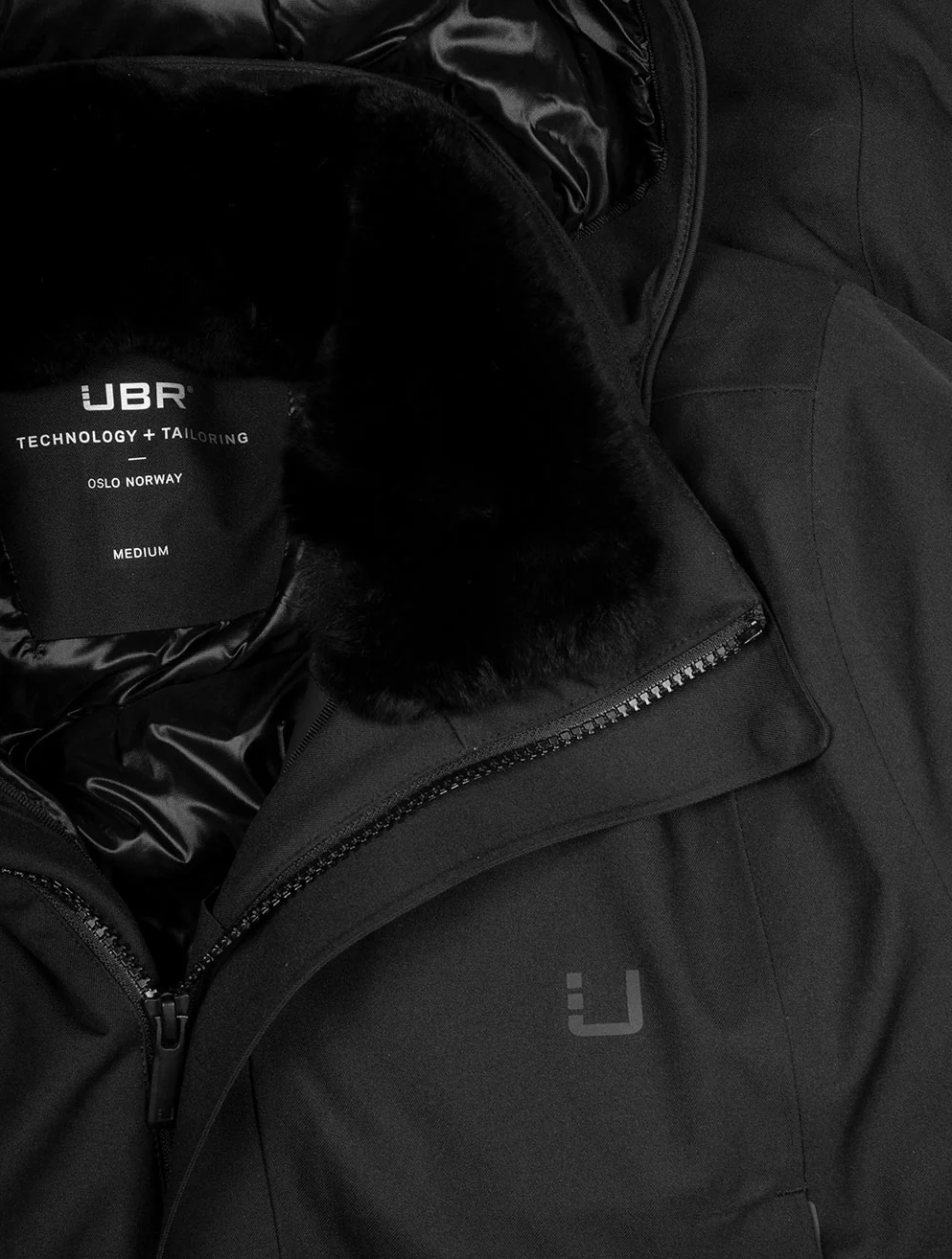 Redox Parka Fur Collar Black