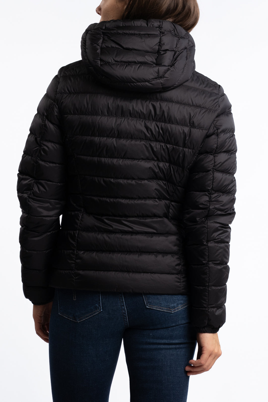 Genie Hooded Down Jacket - Black