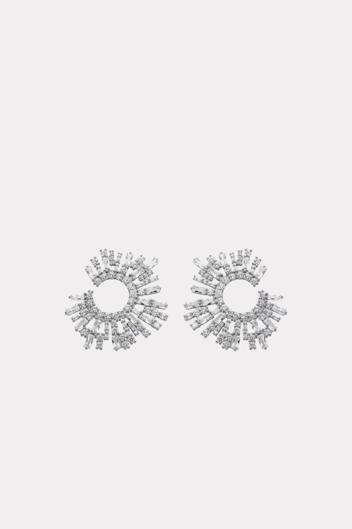 The Shimmering Earrings - Silver