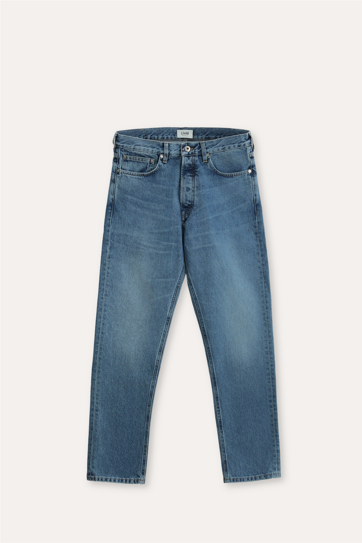 Kai Relaxed Tapered Fit Jeans Japan New Blue