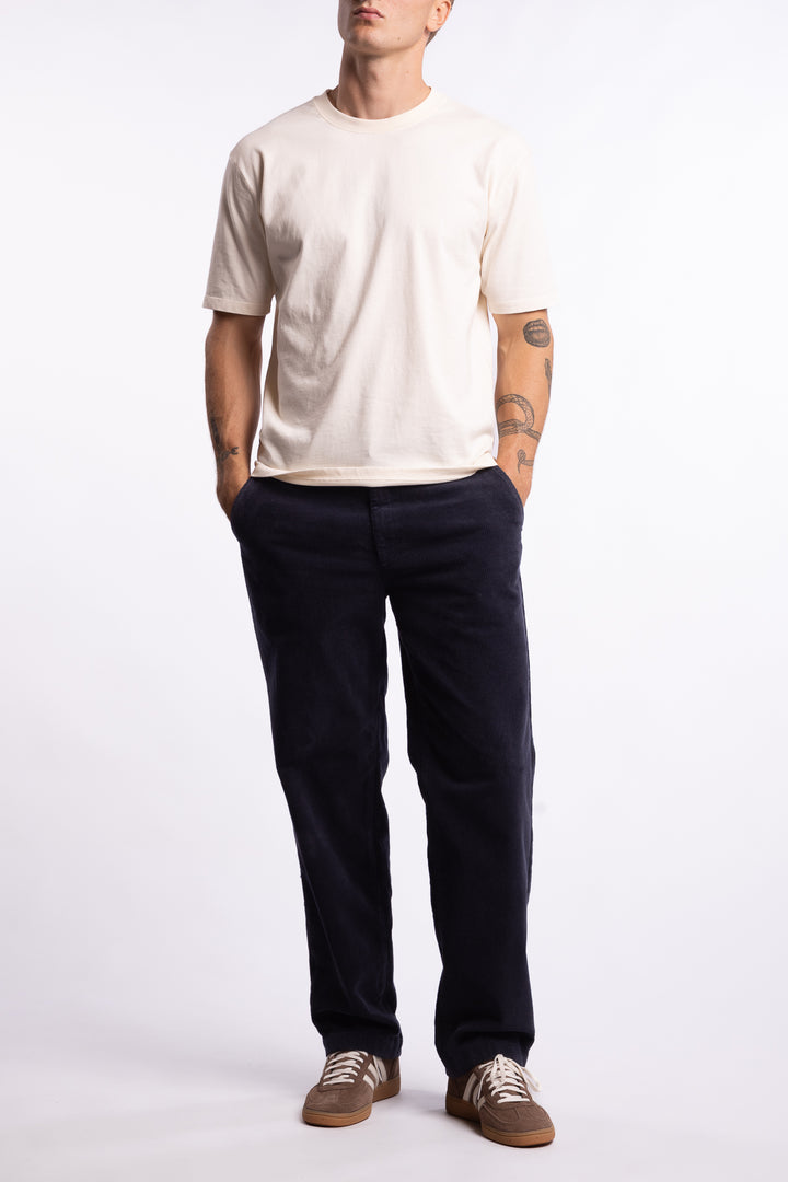 LucasPL Corduroy Trousers Navy
