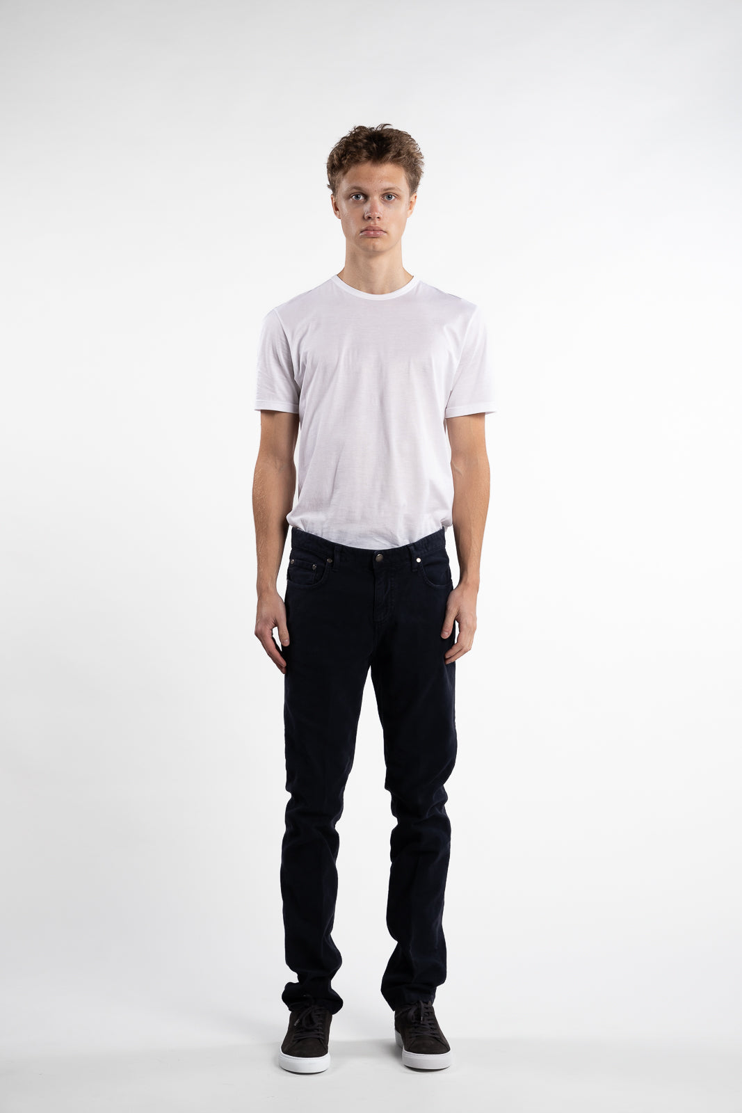 5-Pocket Moleskin Trousers Navy