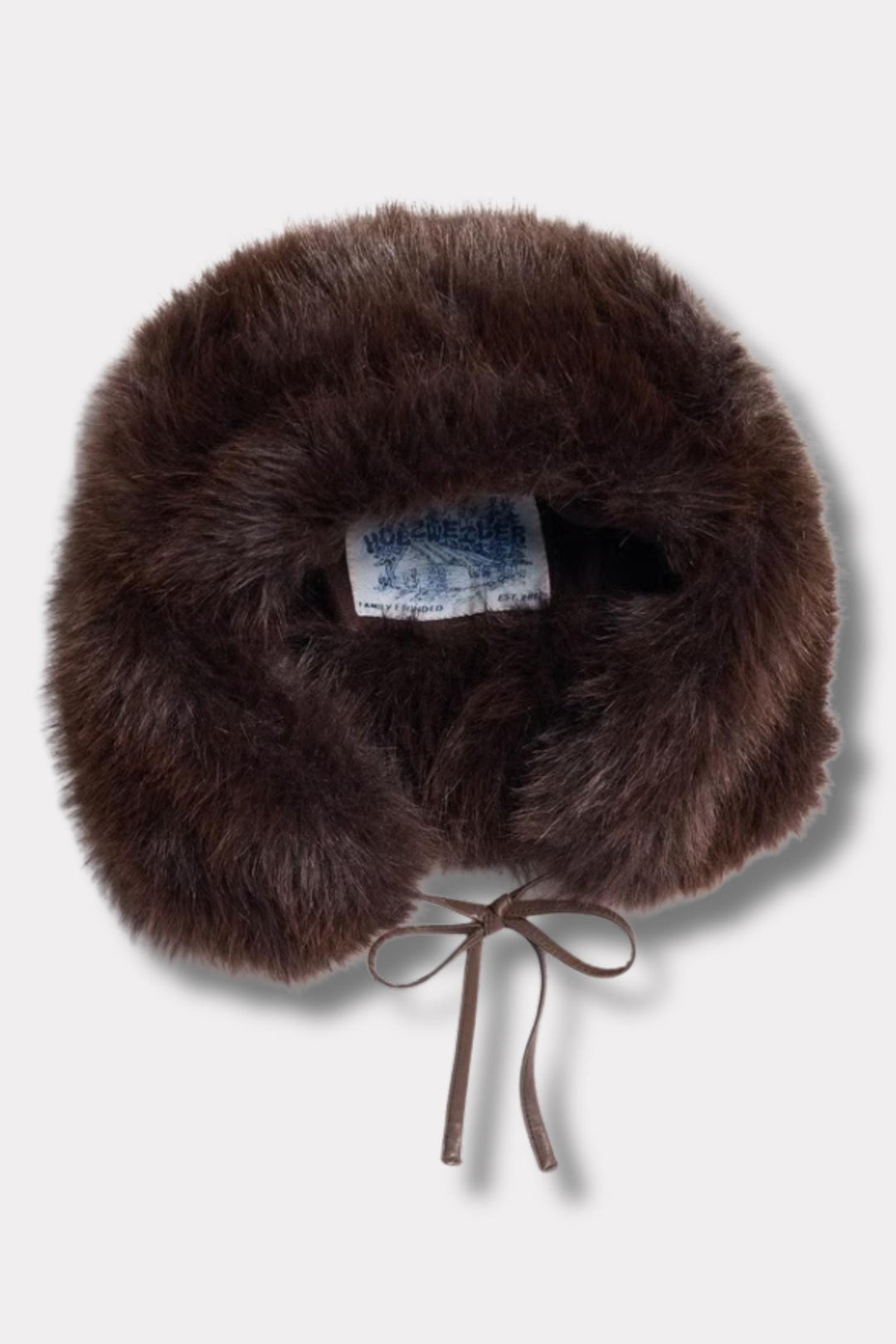 Furry Trapper Hat - Dk. Brown