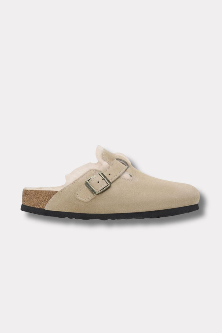 Boston Shearling- Taupe