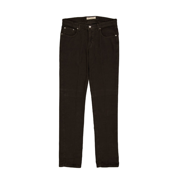 5-Pocket Moleskin Trousers Brown